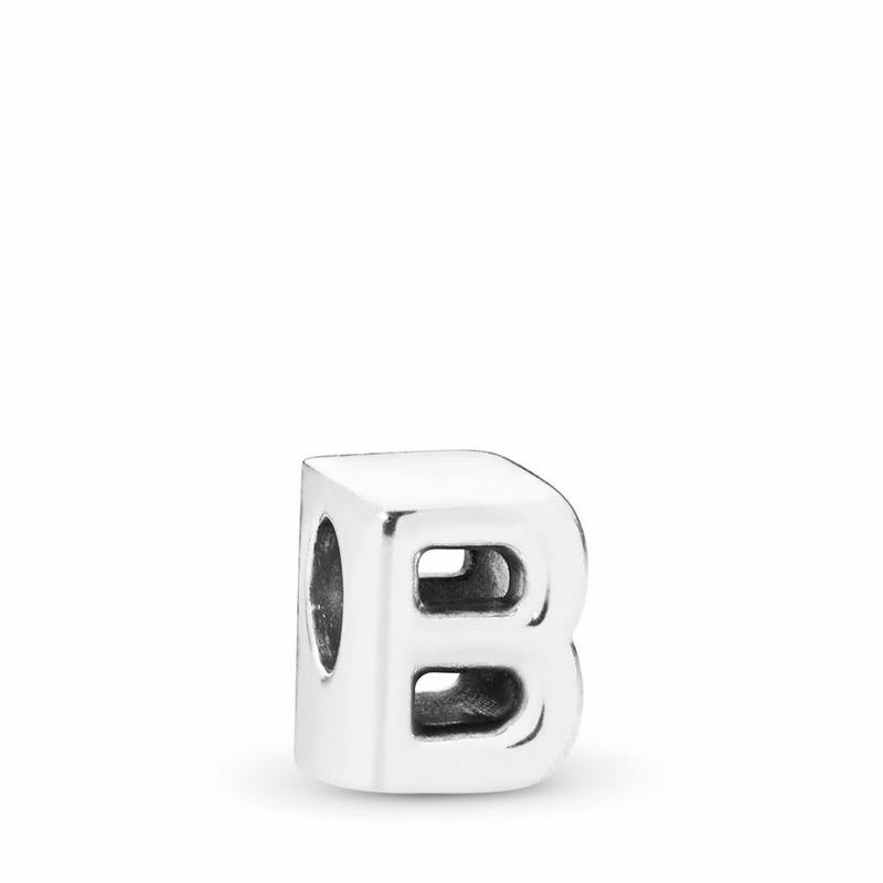 Pandora Australia Letter B Charm - Sterling Silver | AGIVBX486